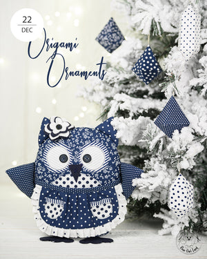 ORIGAMI FABRIC ORNAMENTS