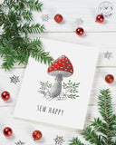 MUSHROOM & LEAVES